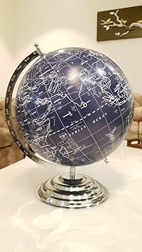 Cosmic Globe Exports-Educational Political Globe Large with chrome plated arc ;WORLD GLOBE 12 inch ;globe for kids ;globes for student ;globes for teachers ;desk globe ;globe for office table ;globe for office ;globe for kids study room