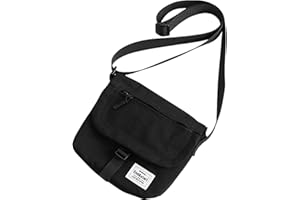 Lizbin Small Crossbody Bag for Men, Canvas Messenger Bag Shoulder bag, Mens Crossbody Bag Travel Bag Man Purse Mens Bag, Unis