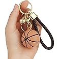 cobee Basketball Gift Keychain, Novelty Sports Ball Key Chain for Boys Sports Fan Basketball Key Rings Inspirational Gift