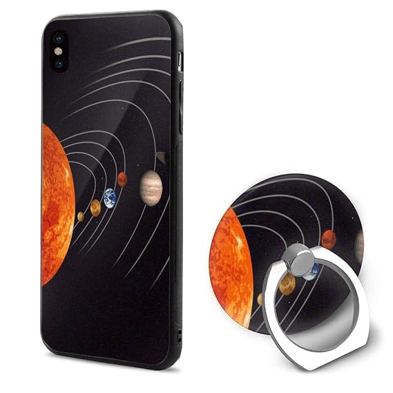 Amazoncom Phone X Case Solar System Pencil Drawing Ring