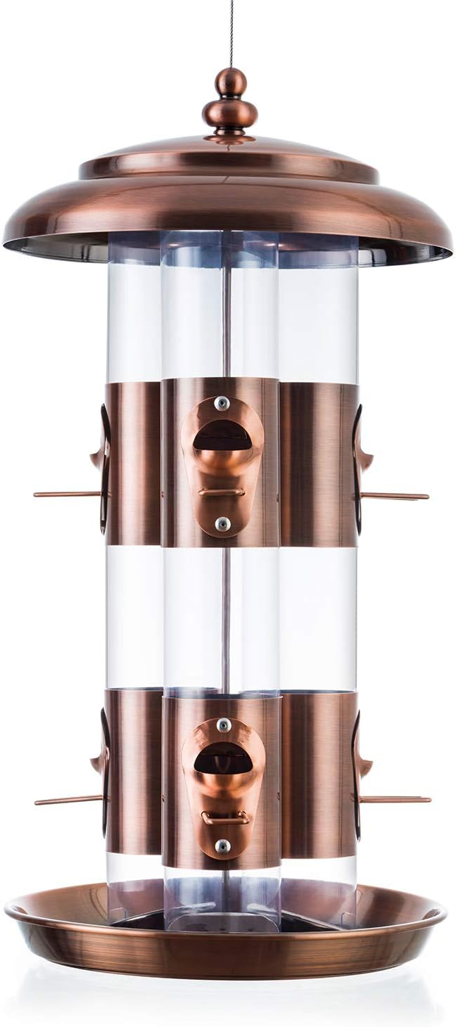 Amazon Com Bolite 18008 Bird Feeder Triple Tube Wild Bird