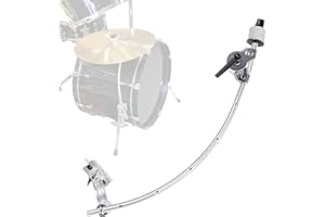 EASTROCK Snare Drum Cymbal Clamp，Cymbal Expansion Clip，Cymbal Extension Mount Clamp for Splash, Crash and Effects Cymbals