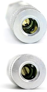 QWORK 10Pcs Air Line Connectors 1/4 BSP Quick Release Fittings view 5
