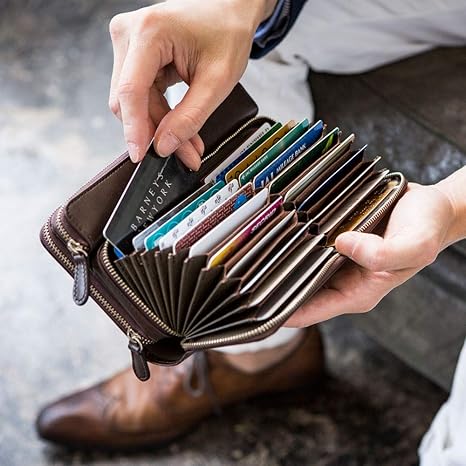 Amazon Co Jp バッグ 靴 アクセサリー メンズファッション雑貨 メンズ長財布 折り財布 小銭入れ 一目瞭然ウォレット三層biz Gf0560 サイズはありません イ ブラウン シューズ バッグ