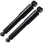 Detroit Axle - Rear Shock Absorbers Replacement for Hyundai Elantra GT | Elantra Coupe Veloster Kia Rio Forte Forte5 Forte Koup - 2pc Set