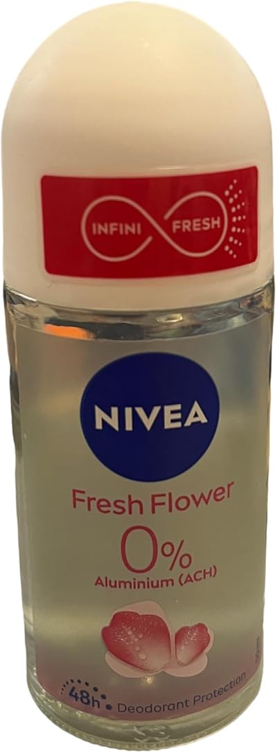 NIVEA Original Care 0% Deo Roll-On 50 ml Aluminium Free Alcohol Free