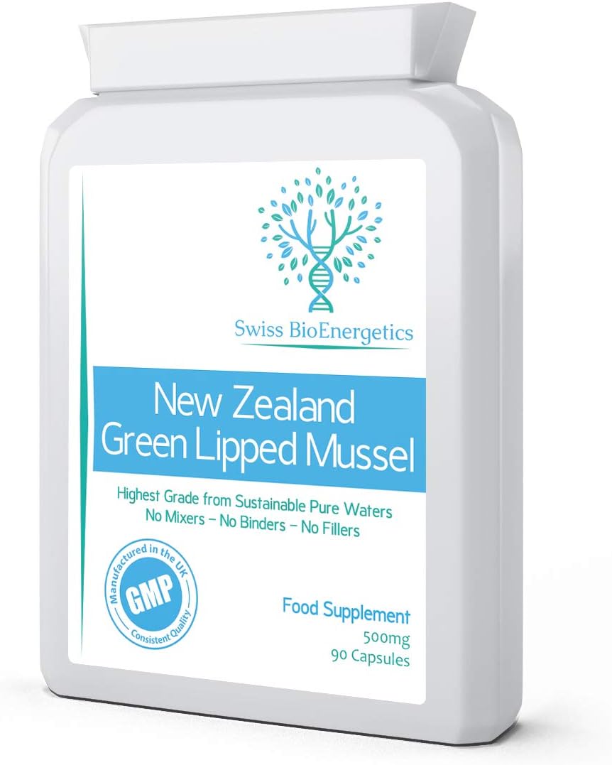 Green Lipped Mussel 500mg 90 Capsules, sustainably sourced from Pure New Zealand Waters, expertly extracted Using CO2