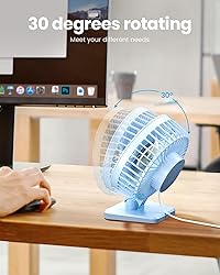 Gaiatop USB Desk Fan, Small But Powerful, Portable