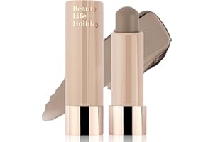 Erinde Cool Toned Contour Stick, Cream Contour Stick, Matte Bronzer Stick, Waterproof & Long Lasting Face Shaping Makeup, Travel Size, 01 Gray Brown