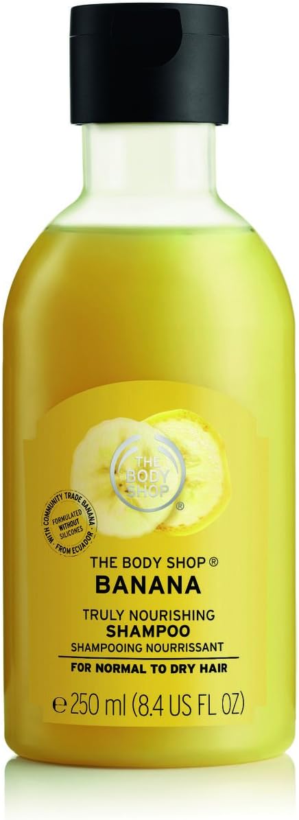 The Body Shop BANANA Shampoo 250 ml (8.4 fl oz), Transparent, 250 ml (Pack of 1) - Image 3