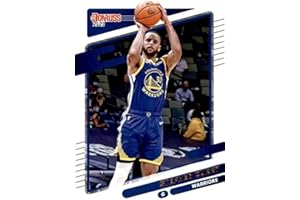 Stephen Curry 2021 2022 Panini DONRUSS Series Mint Basketball Card #68 Picturing Him in His Blue Golden State Warriors Jersey