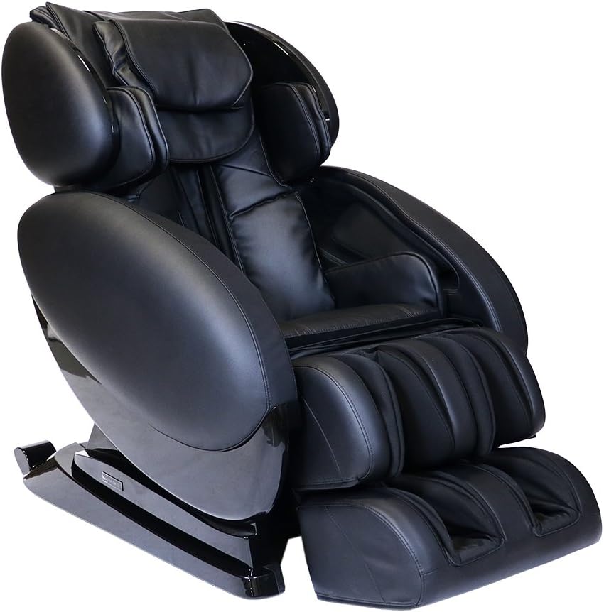 Infinity IT-8500 X3 - Full Body Zero Gravity 3D Massage Chair - Featuring Air Compression, Decompression Stretch, Lumbar Heat, and Shiatsu Technique- Black