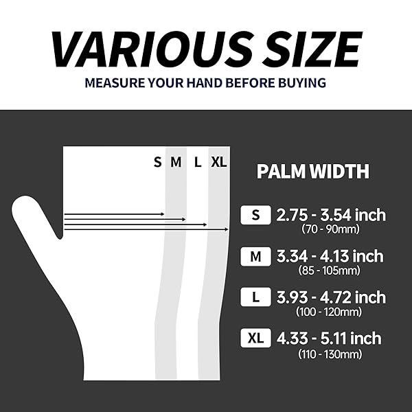 BASIC CLEAR VINYL EXAM GLOVES – LATEX-FREE & POWDER-FREE, MEDIUM，1000 COUNT (10 BOXES OF 100)