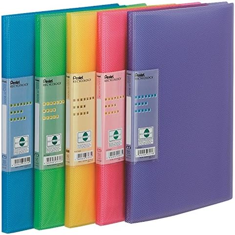 Pentel DCF343D - Recycology Display Book Vivid 30 Pkts A4 Grn DCF343D, Green - Image 3