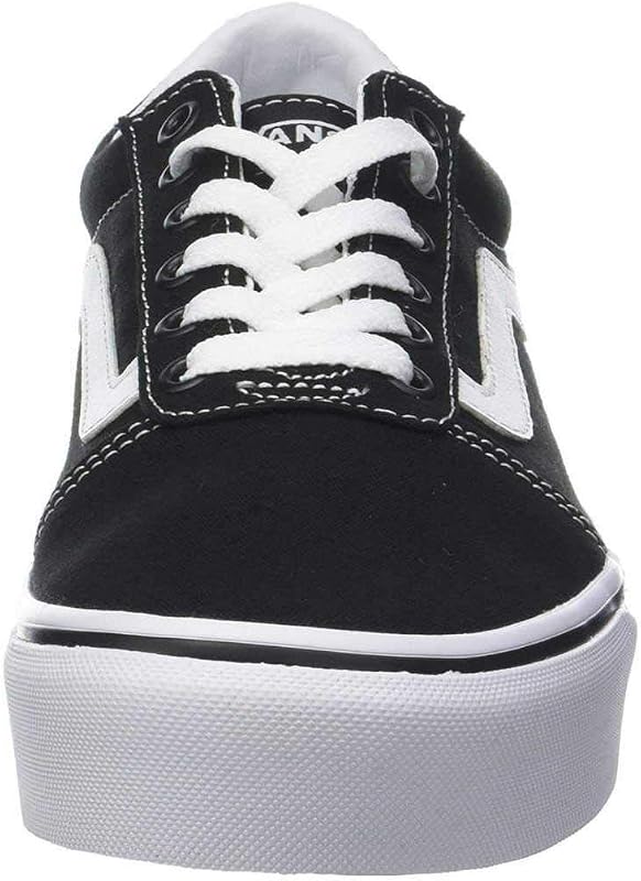 Femme Ward Platform Canvas Shoes, Noir Canvas Black White, 40 EU — photo 6 sur 7