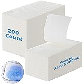 YAYODS 200 Count Absorbent Commode Pads for Bedside Commode, Disposable Bedside Commode Pads with Absorbent Gel for Toilet Liners, Potty Chair Bucket