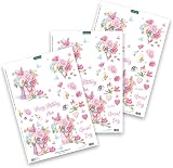 Katy Sue Floral Decoupage Sheets - 12 Die-Cuts for Card Making view 5
