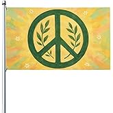 JCPXUZN Peace Sign Flag 3x5 Ft Banner House Yard Indoor Outdoor Decoration