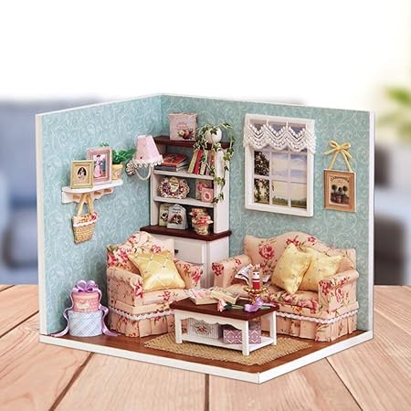 Wosume Kit Di Mobili In Miniatura In Legno Per Casa Delle