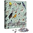 Bird Puzzle for Adults 1000 Pieces and Up, Backyard Birding Puzzle Collects 47 Backyard Birds of North America, Birds Theme Jigsaw Puzzles for Bird Lover