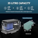 Alpicool NCF35 35L Portable Car Refrigerator DC 12V Freezer -20 to 20C view 5