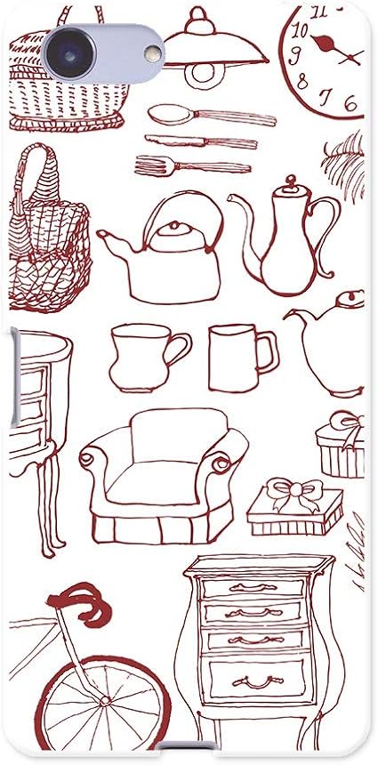 Amazon Co Jp Xperia Ace So 02l エクスペリア エース 専用 ソフトケース Igcase スマホカバー スマホケース ケース カバー Tpu 家具 イラスト おしゃれ 家電 カメラ