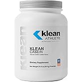 Klean Athlete | Klean Casein Protein | Designed to Help with Recovery and Reduce Muscle Breakdown.* | NSF Certified for Sport | 21.6 Ounces | Natural Vanilla Custard Flavor