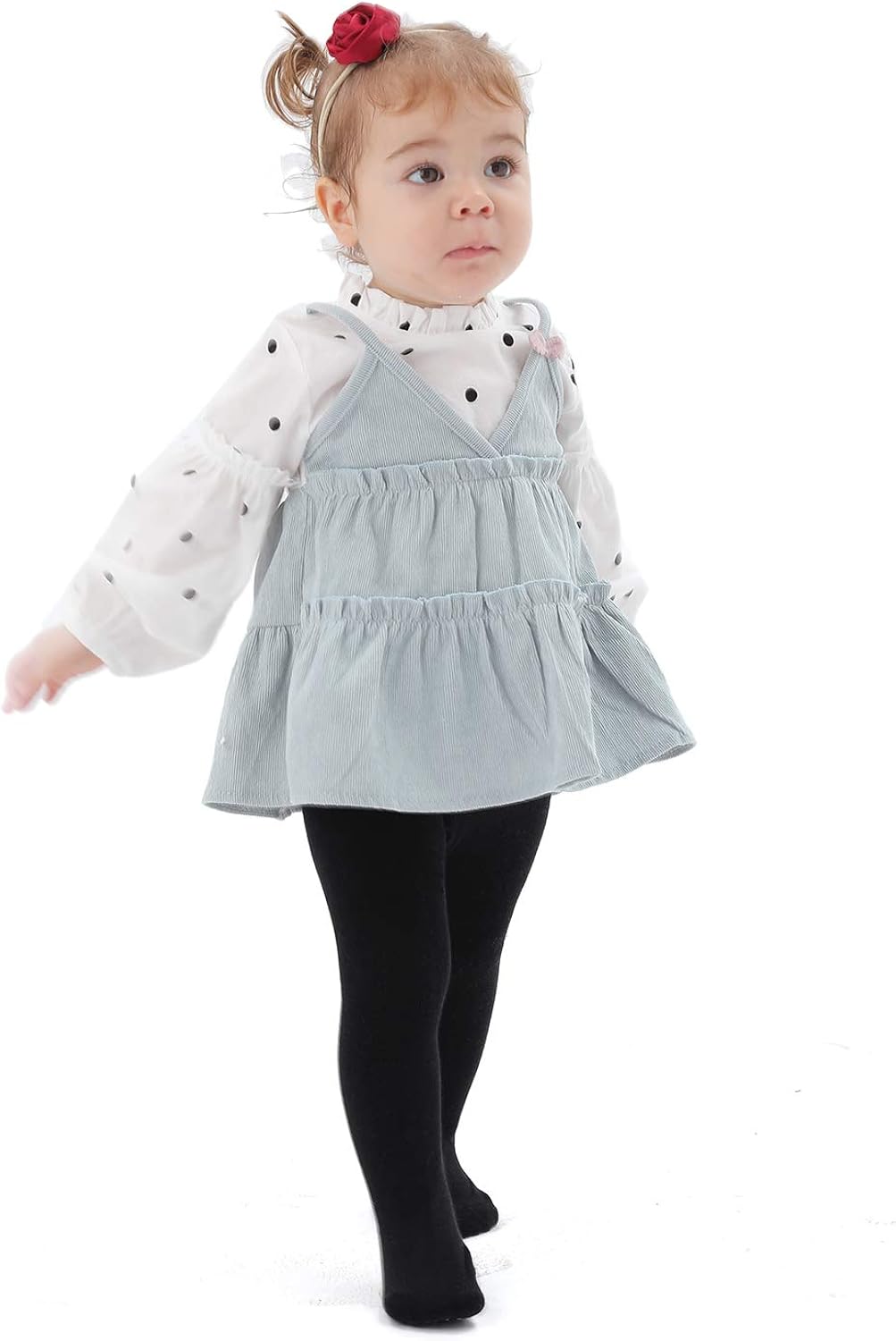Epeius Baby Tights Baby Girls/Boys Non Slip/Skid Grip Leggings Seamless Cotton Stockings Newborn Infant Toddler 3-Pack: Clothing