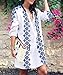 Sanifer Women's Long Sleeve Beach Cover Up Dress Embroidered Bohemian Beachwear Bathing Suits Cover Ups (US S-M)