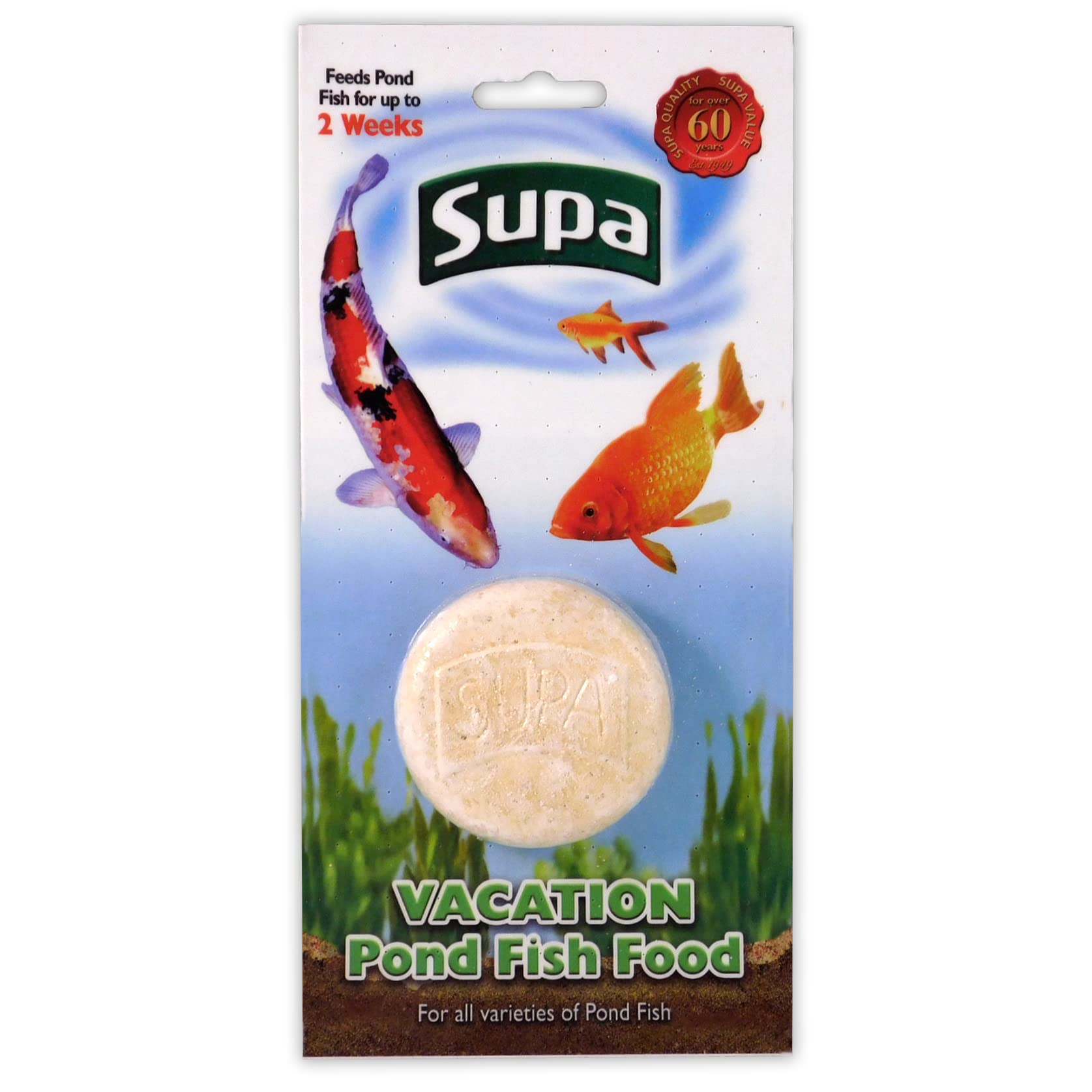 Supa Pond Vacation Block, 50 g (Pack of 1)