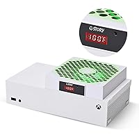 G-STORY Cooling Fan for Xbox Series S with Automatic Fan Speed Adjustable by Temperature, LED Display, High Performance Cooli