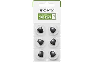 Sony Vented Sleeve for CRE-C20 Self-Fitting OTC Hearing Aid, Small CRE-S2VS