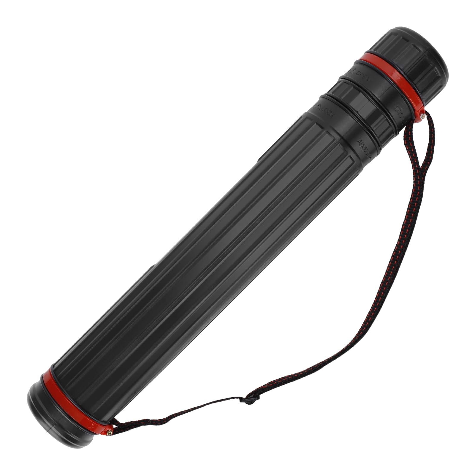 DEWEL Adjustable Telescopic Artist Drawing Tube 45-75 cm Waterproof Telescoping Adjustable Teletube Expandable with Carrying Strap, for Drawing, Blueprints, Maps, Flip Chart