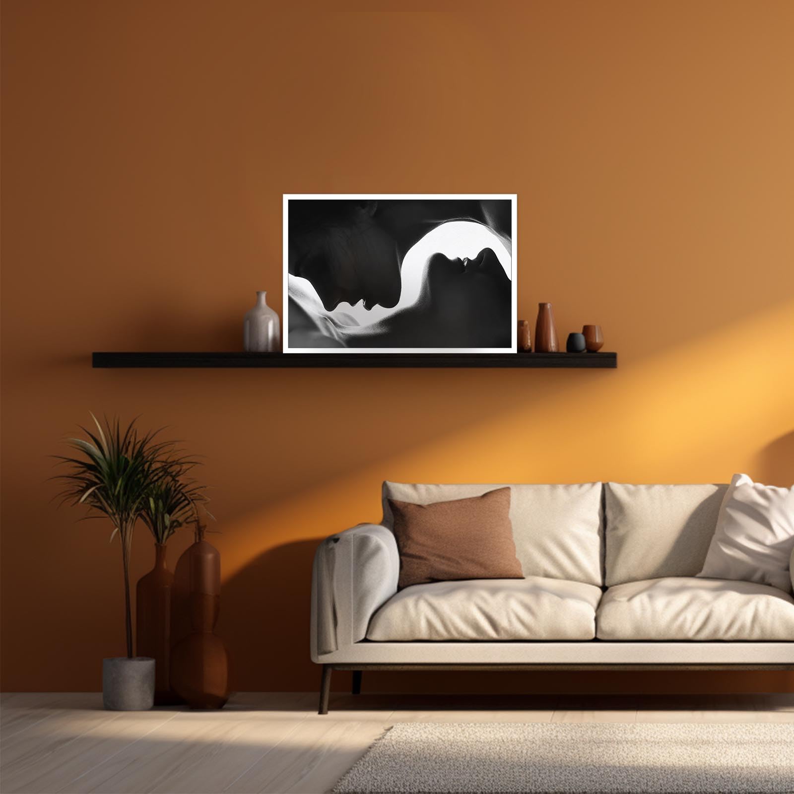 YAXZLWR Sexy Womans Nude Girl Wall