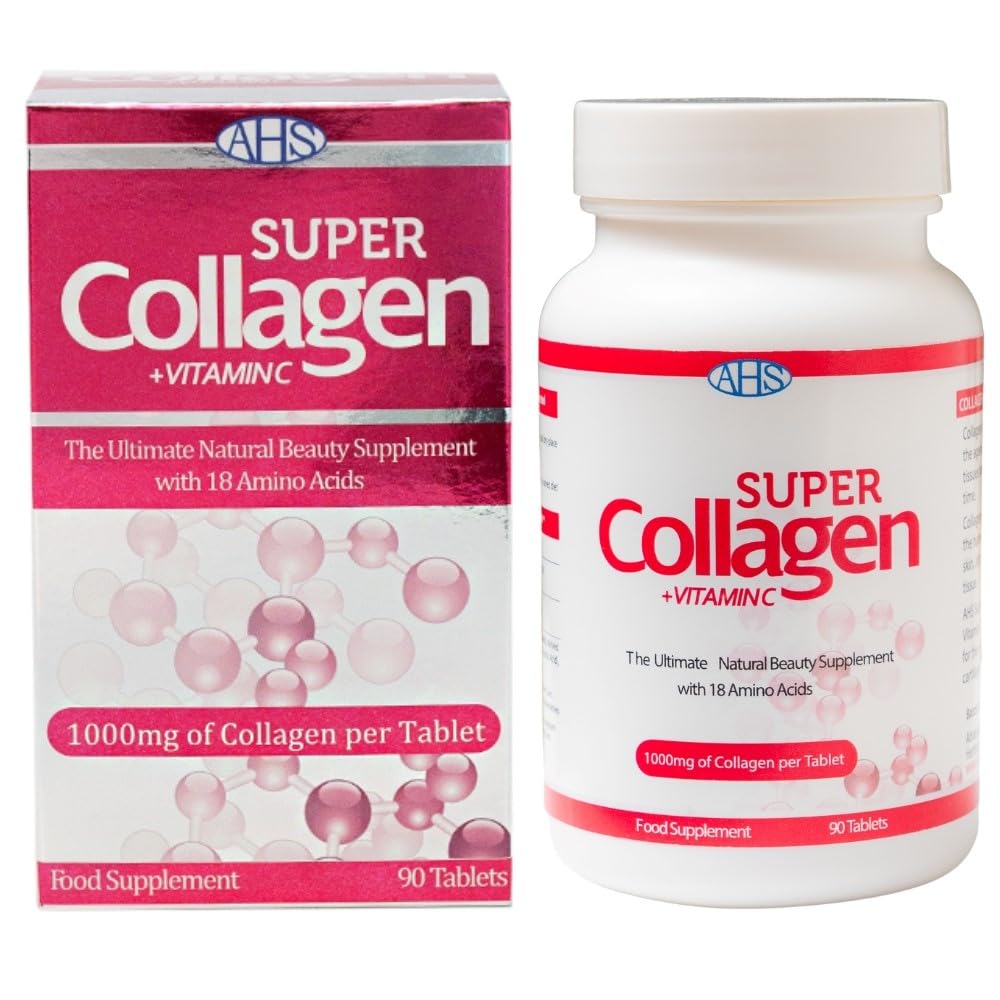 AHS Super Collagen Plus Vitamin C Tablets - Pack of 90 Tablets