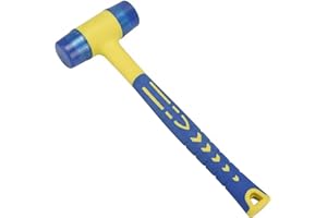 Rubber Mallet 25mm Soft Rubber Hammer Detachable Double Head Hammer for Flooring Tile Door Window Installation