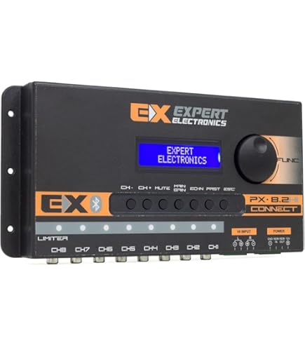Amazon.com: EXPERT PX2R Double Limiter DSP BT Aluminum Bluetooth