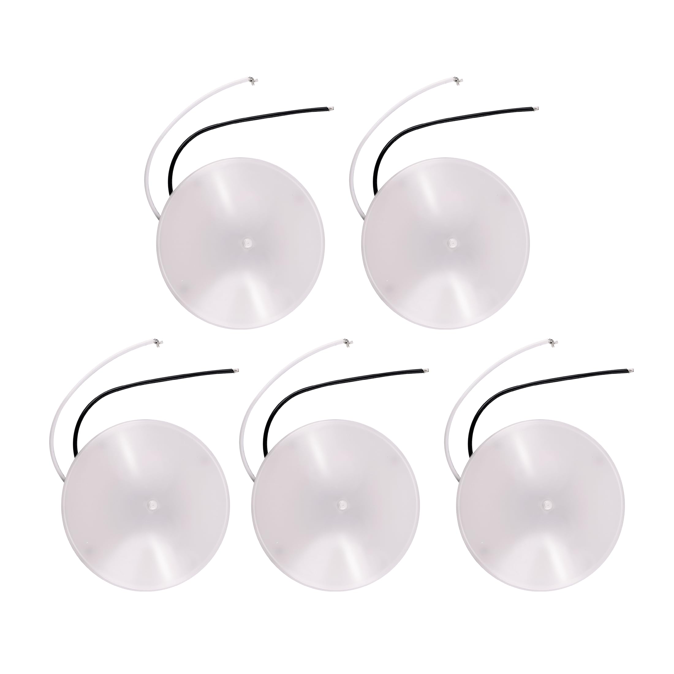 Photo 1 of XTPTFABS 2Pcs 001-1051 LED RV Dome Light With Switch(4.5" Diameter 12V) Compatible With Camping Vehicles RVs And Trailers, Light Color: Warm Yellow (2)