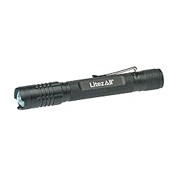 LitezAll 280 Lumen Tactical Flashlight and Pocket