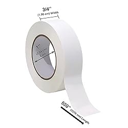 USA Made Science Lab Labeling Tape White
