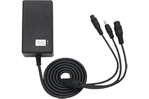 SANJOON 29.4V 1.5A Charger (3 Plugs) Suitable for 24V/29V Lithium Batteries. Quick and Intelligent Replacement of All Brands of 24 Volt Electric Scooters, Scooters, Earth Bikes, and Razors