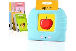 CITFIS Talking Flash Cards for Toddler 1 2 3 4 Year Old, Toddler Toys Age 2-4, 224 Sight Words Learning Toys, Autism Sensory Toys, Pocket Speech Therapy Toys, Montessori Toys, Gifts for Boys Girls