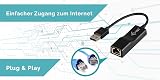 i-tec USB 2.0 Fast Ethernet LAN Network Adapter RJ-45 Windows MacOS Linux view 2