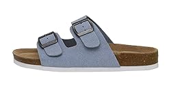 CUSHIONAIRE Women's Lane Cork Footbed Sandal With