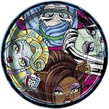 Monster High Dinner Plates, 8ct