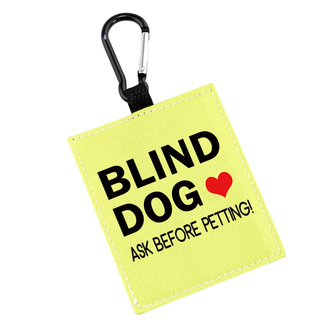 Blind Dog Ask Before Petting Alert Hang Tags for Dog Nervous Dog Hanging Dog Alert Patches Hanging Dog Tags (Blind -Dog)