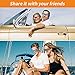 Tsafrer Polarized Sunglasses Mens Sunglasses 2 Pairs Sports Sunglasses 4 Interchangeable Lenses Sunglasses Men Women Sunglass