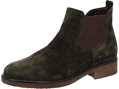 gabor green suede boots