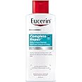 ​​Eucerin Complete Repair Body and Face Cleanser for Dry Skin, Fragrance Free and Soap Free Body Wash, 500 mL​