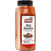 Badia Holy Smokes Pork & Meat Rub 24 oz – Bold, Smoky Flavor Blend for Grilling, Roasting, and BBQ